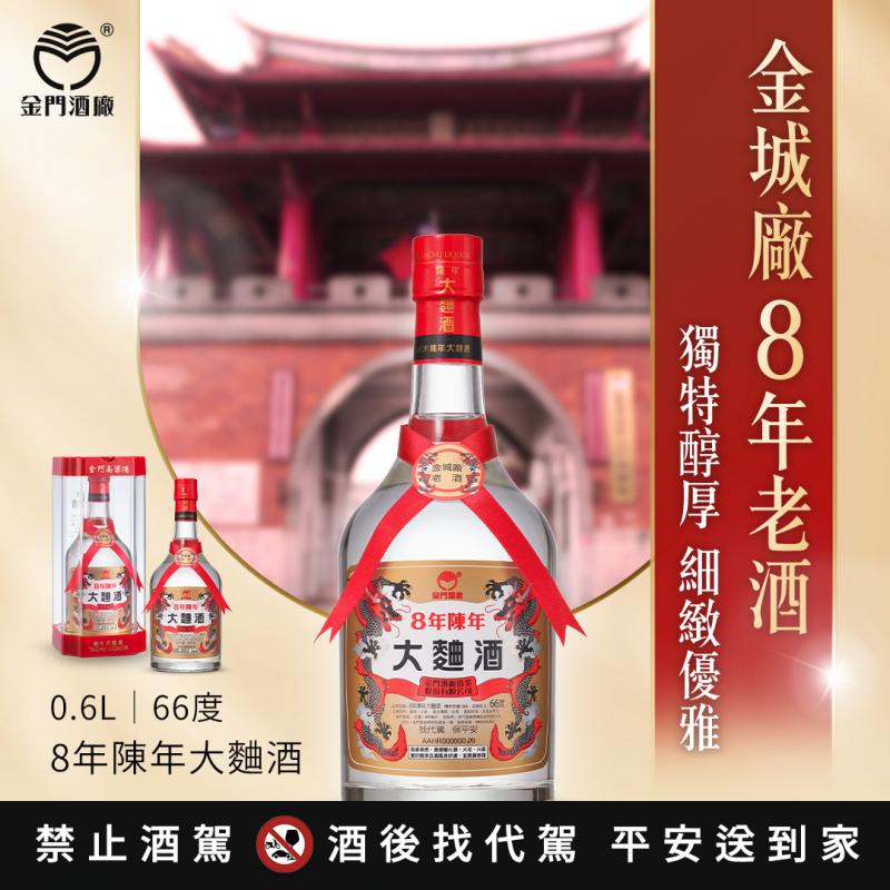 紅舍酒網(三重維斯吉) -- 66度金門8年陳年大麯酒